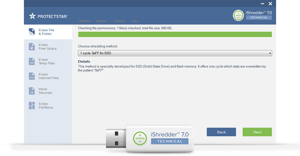 iShredder™ Windows Technical