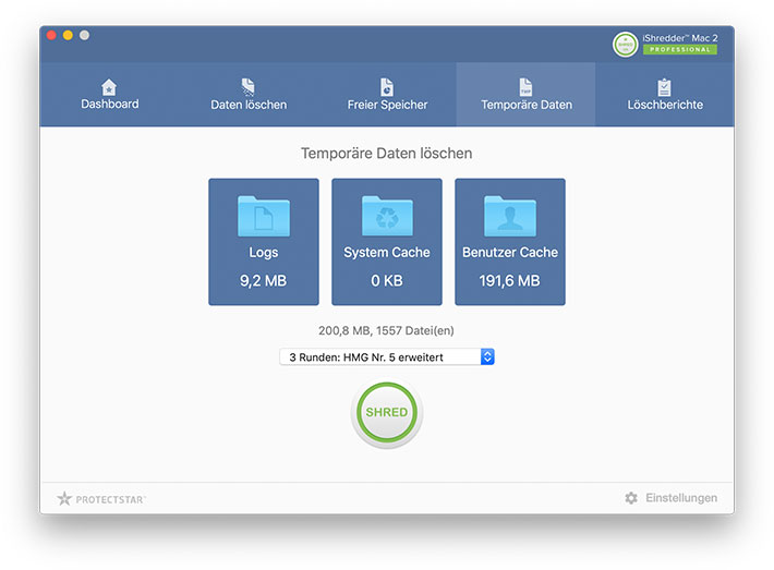 Clean Temporary Data & macOS Snapshots